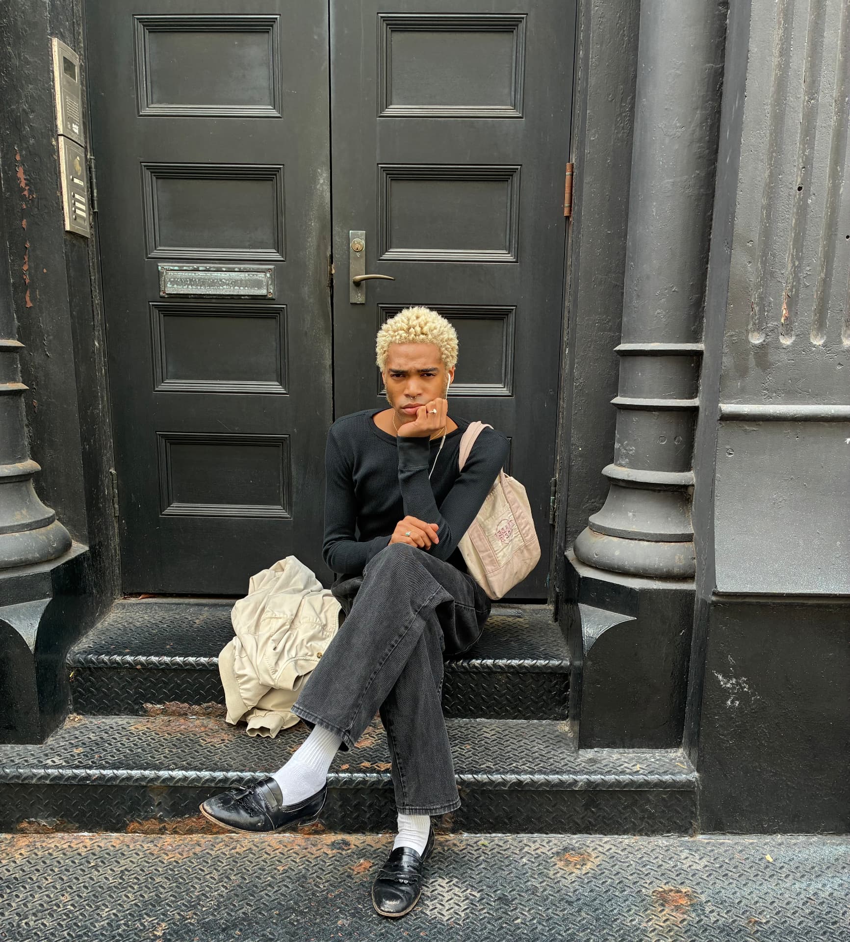 Makhi Jabari — On the steps